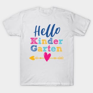 Hello Kindergarten, Back to School, Hello Kindergarten T-Shirt